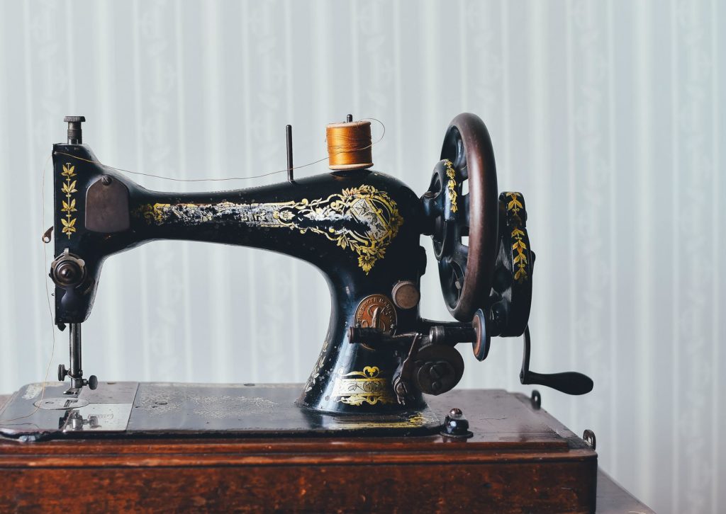 Old school sewing machine from Pakistan